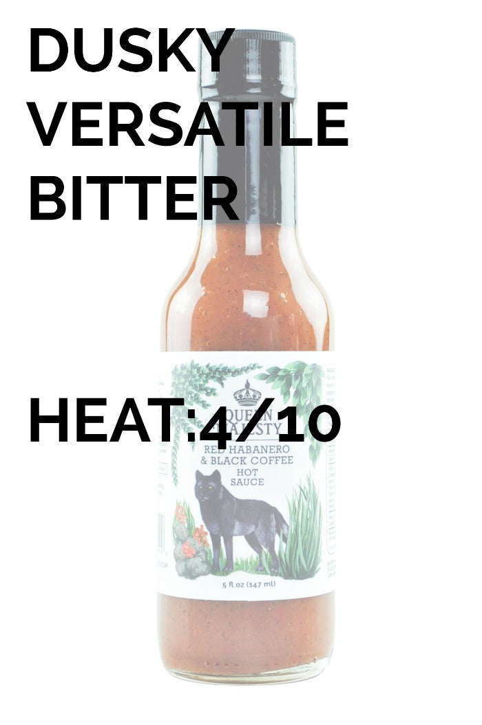 Red Habanero & Black Coffee Hot Sauce | Queen Majesty B4