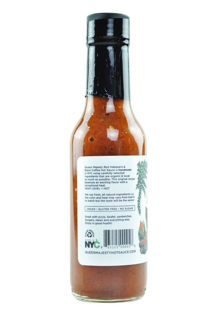 Red Habanero & Black Coffee Hot Sauce | Queen Majesty B4