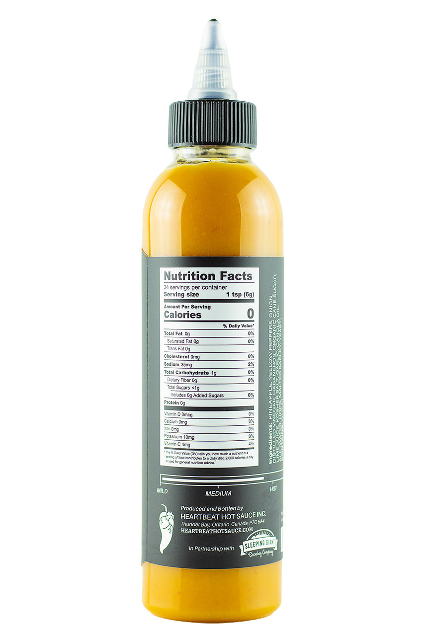 Pineapple Habanero Hot Sauce | Heartbeat Hot Sauce U3