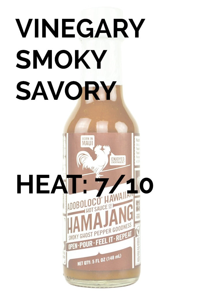 Hamajang Smoked Ghost Pepper Hot Sauce | Adoboloco H5