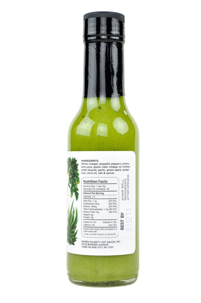 Jalapeno Tequila Lime Hot Sauce | Queen Majesty D2