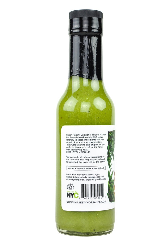 Jalapeno Tequila Lime Hot Sauce | Queen Majesty D2