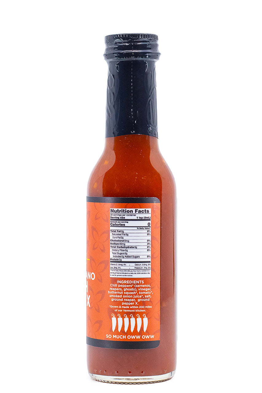 Smoked Serrano Squash Reaper X | Butterfly Bakery Y3