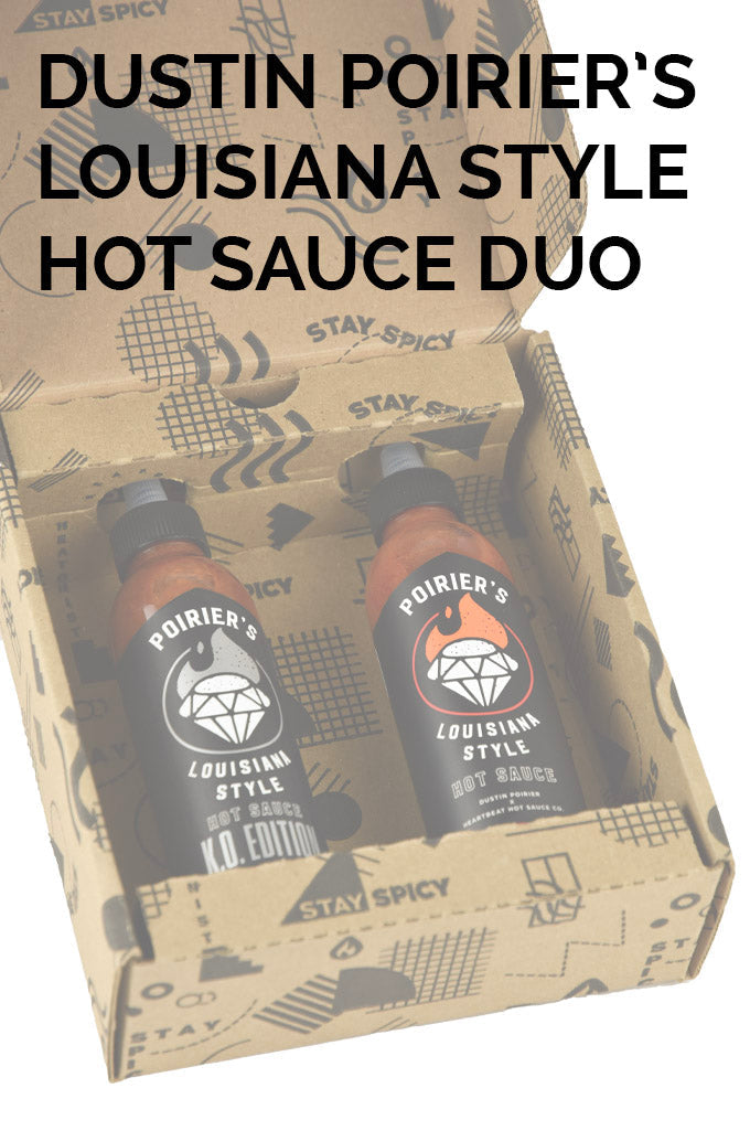 Dustin Poirier Hot Sauce Duo Pack B7