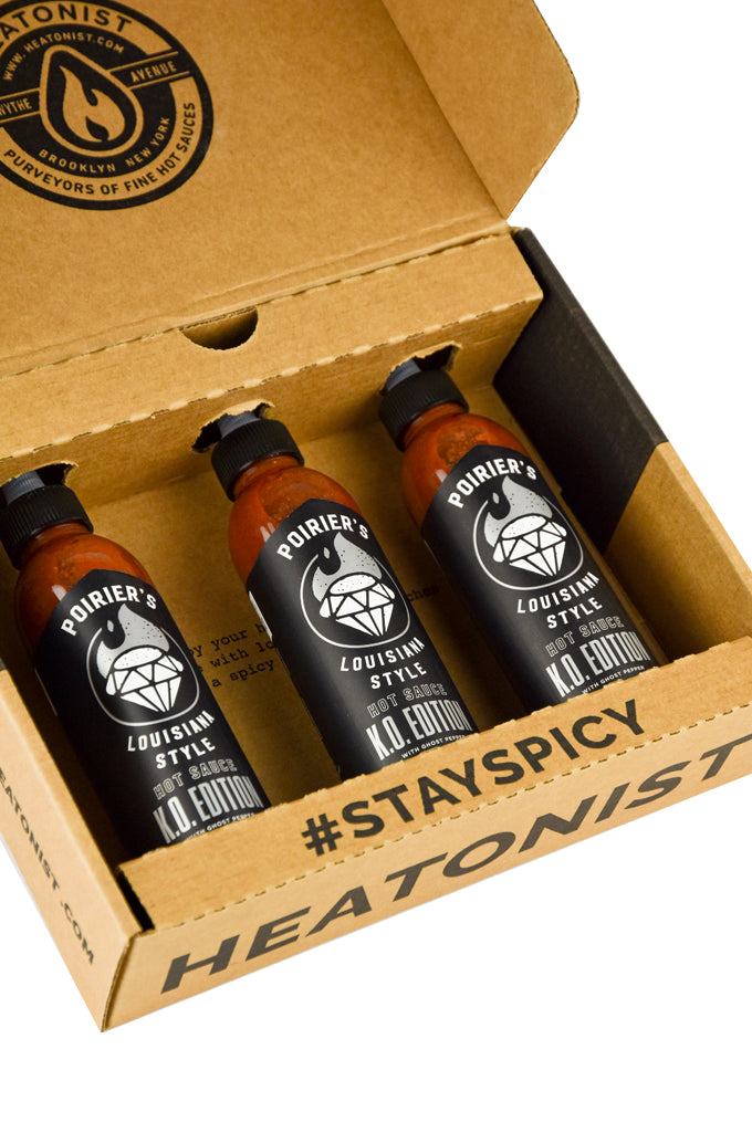 Dustin Poirier Hot Sauce - KO Edition 3 Pack B2