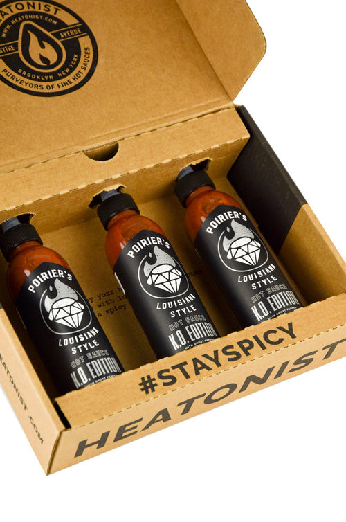 Dustin Poirier Hot Sauce - KO Edition 3 Pack B2