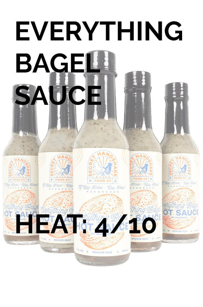 Everything Bagel Hot Sauce | Secret Handshake Food Co R9