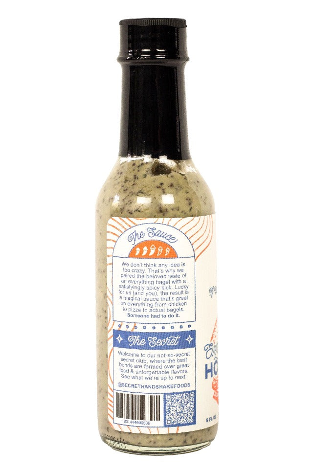 Everything Bagel Hot Sauce | Secret Handshake Food Co R9