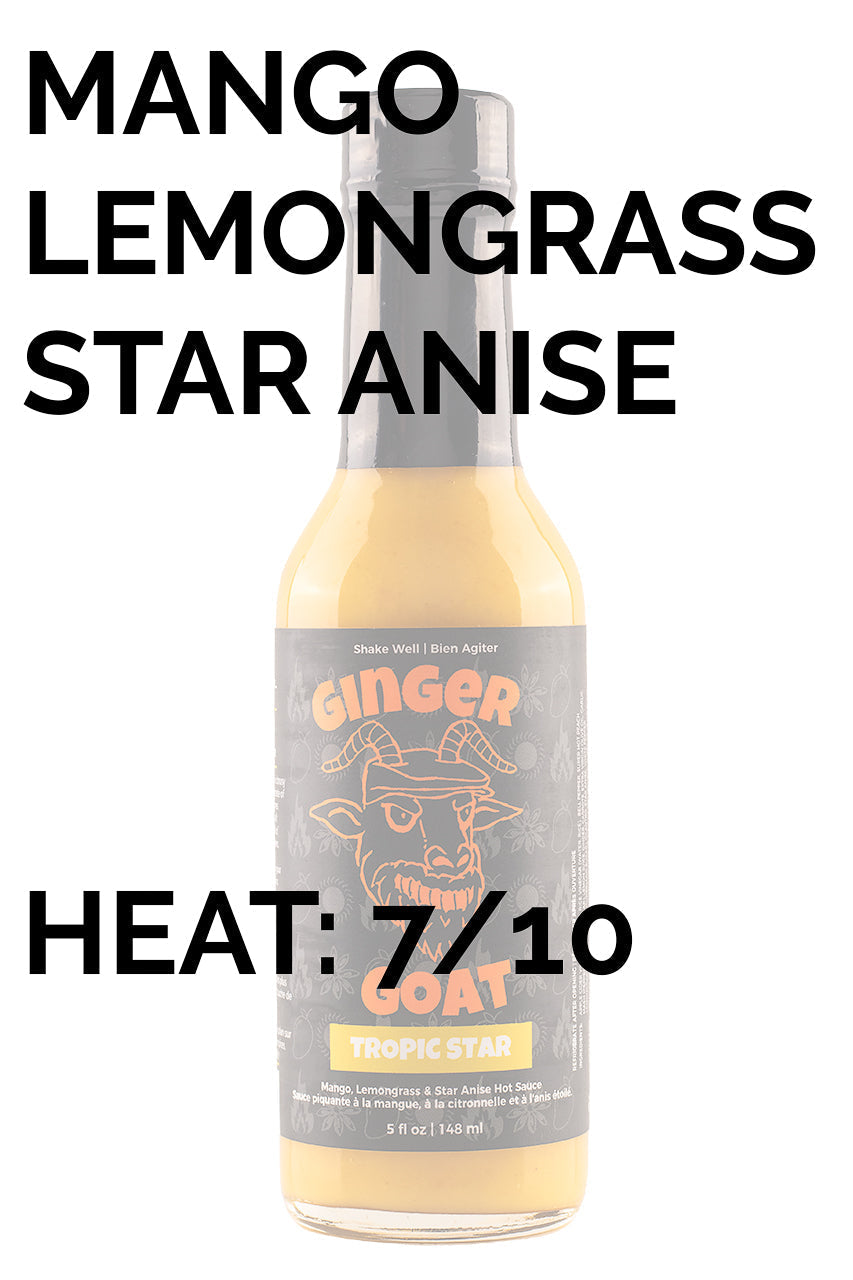 Tropic Star Hot Sauce | Ginger Goat Q1
