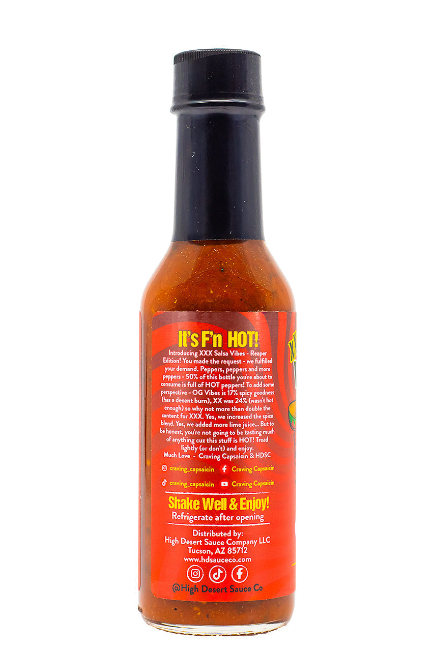XXX Salsa Vibes | High Desert Sauce Co. W7