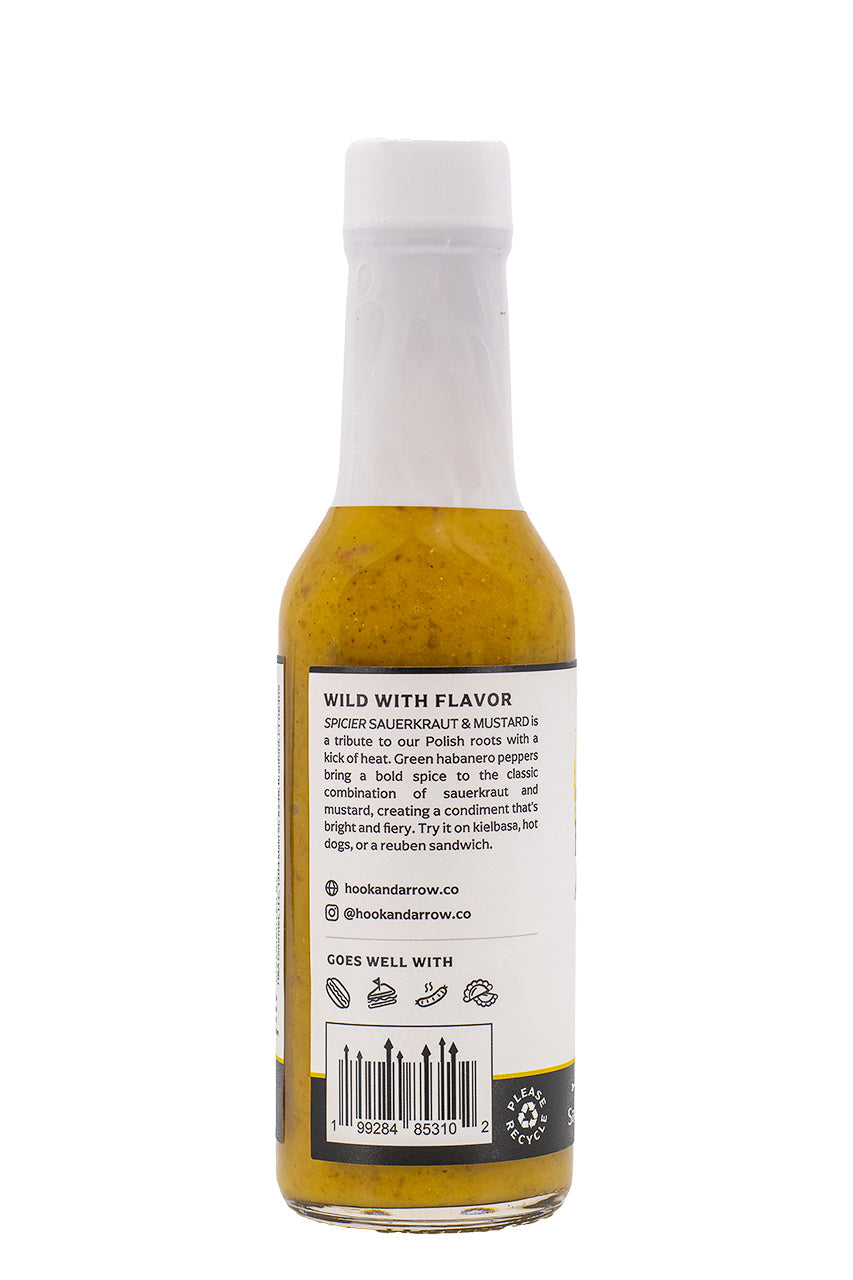 Spicier Sauerkraut & Mustard | Hook & Arrow G5