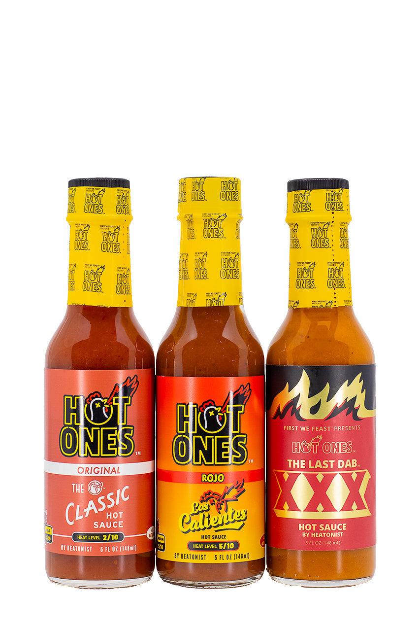 All Star Hot Sauce Trio Pack | Hot Ones Hot Sauce P4
