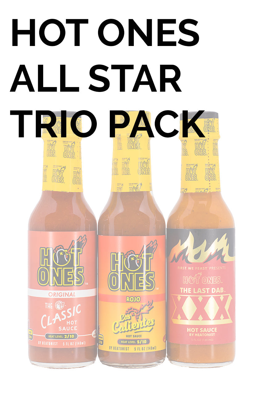 All Star Hot Sauce Trio Pack | Hot Ones Hot Sauce P4