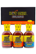 Hot Ones BBQ Trio Pack (Original / Hot Honey / Caribbean) U3