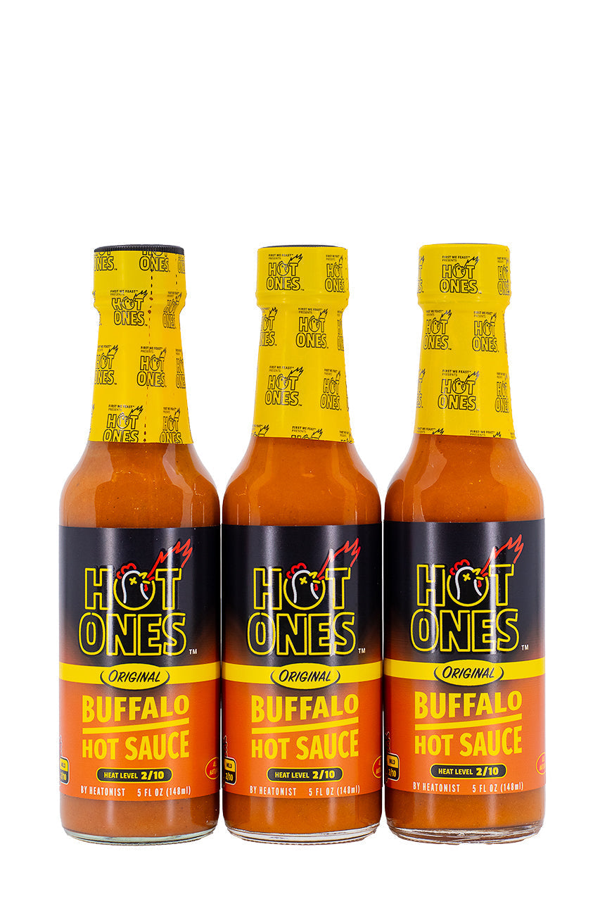 Buffalo Hot Sauce 3-Pack | Hot Ones Hot Sauce R0