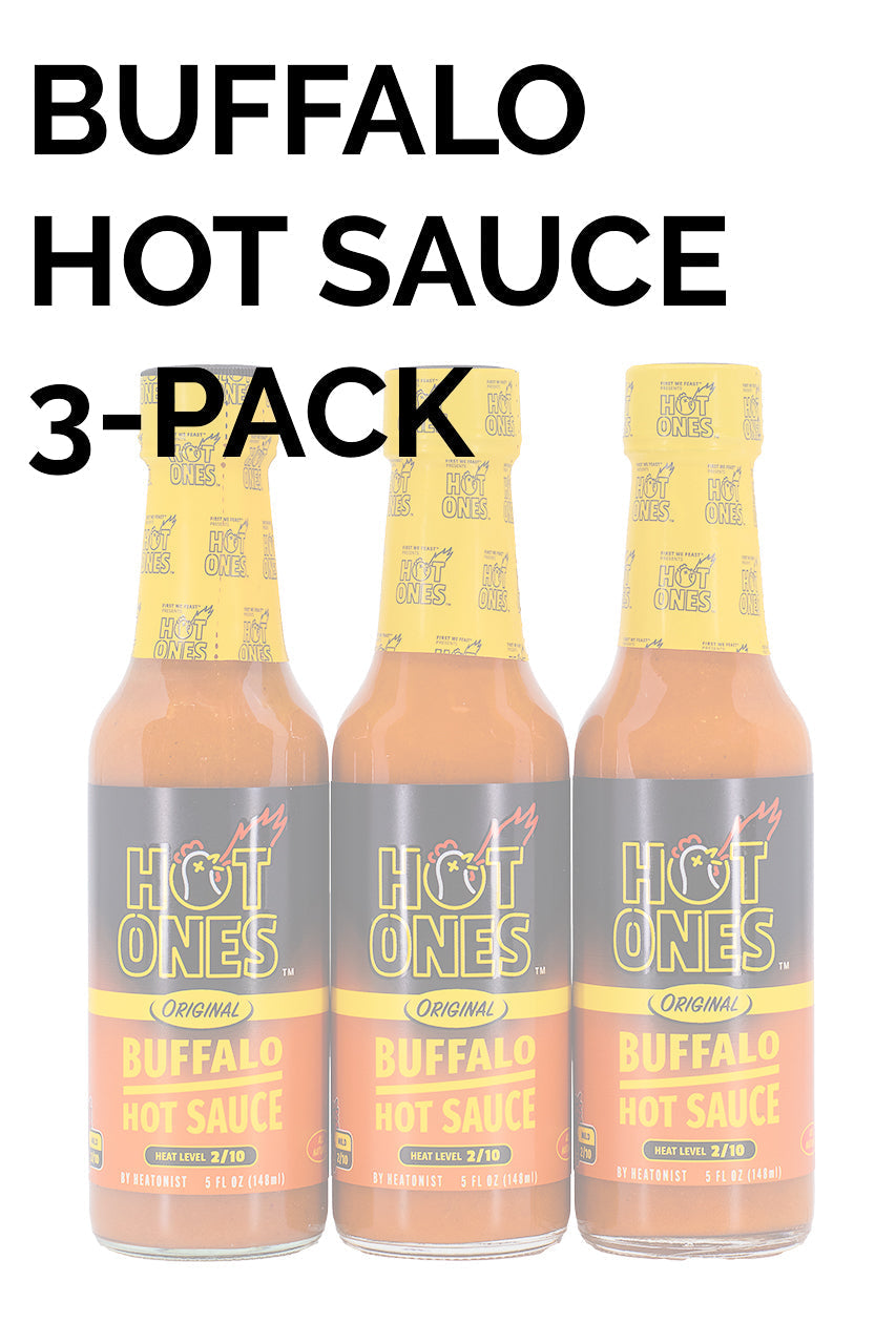 Buffalo Hot Sauce 3-Pack | Hot Ones Hot Sauce R0