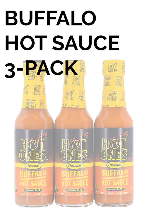 Buffalo Hot Sauce 3-Pack | Hot Ones Hot Sauce B9