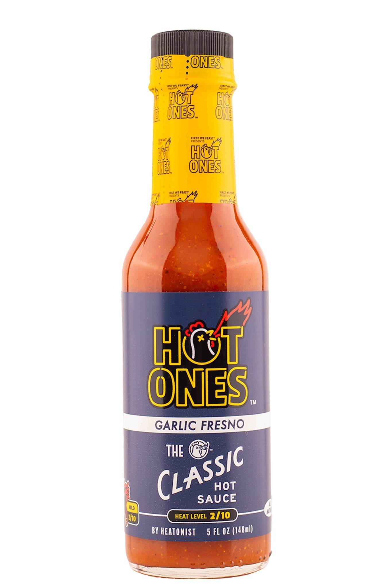 The Classic - Garlic Fresno Edition | Hot Ones Hot Sauce-C T1