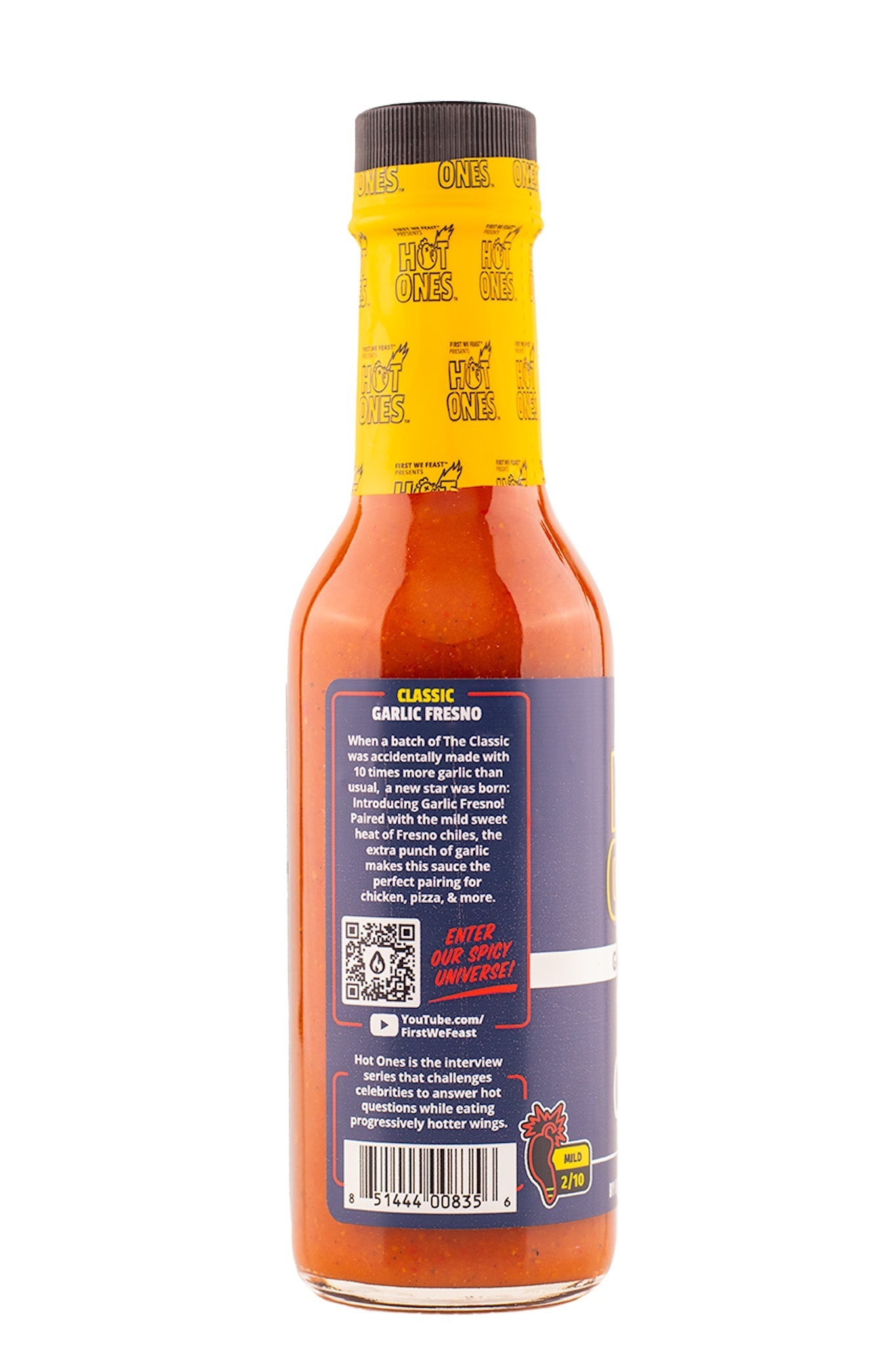 The Classic - Garlic Fresno Edition | Hot Ones Hot Sauce-C T1