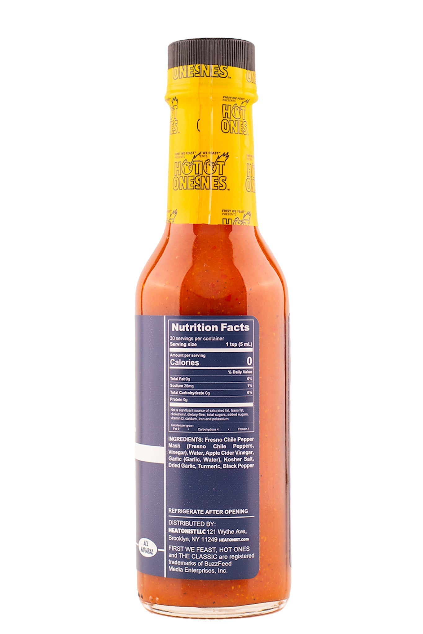 The Classic Garlic Fresno | Hot Ones Hot Sauce O5