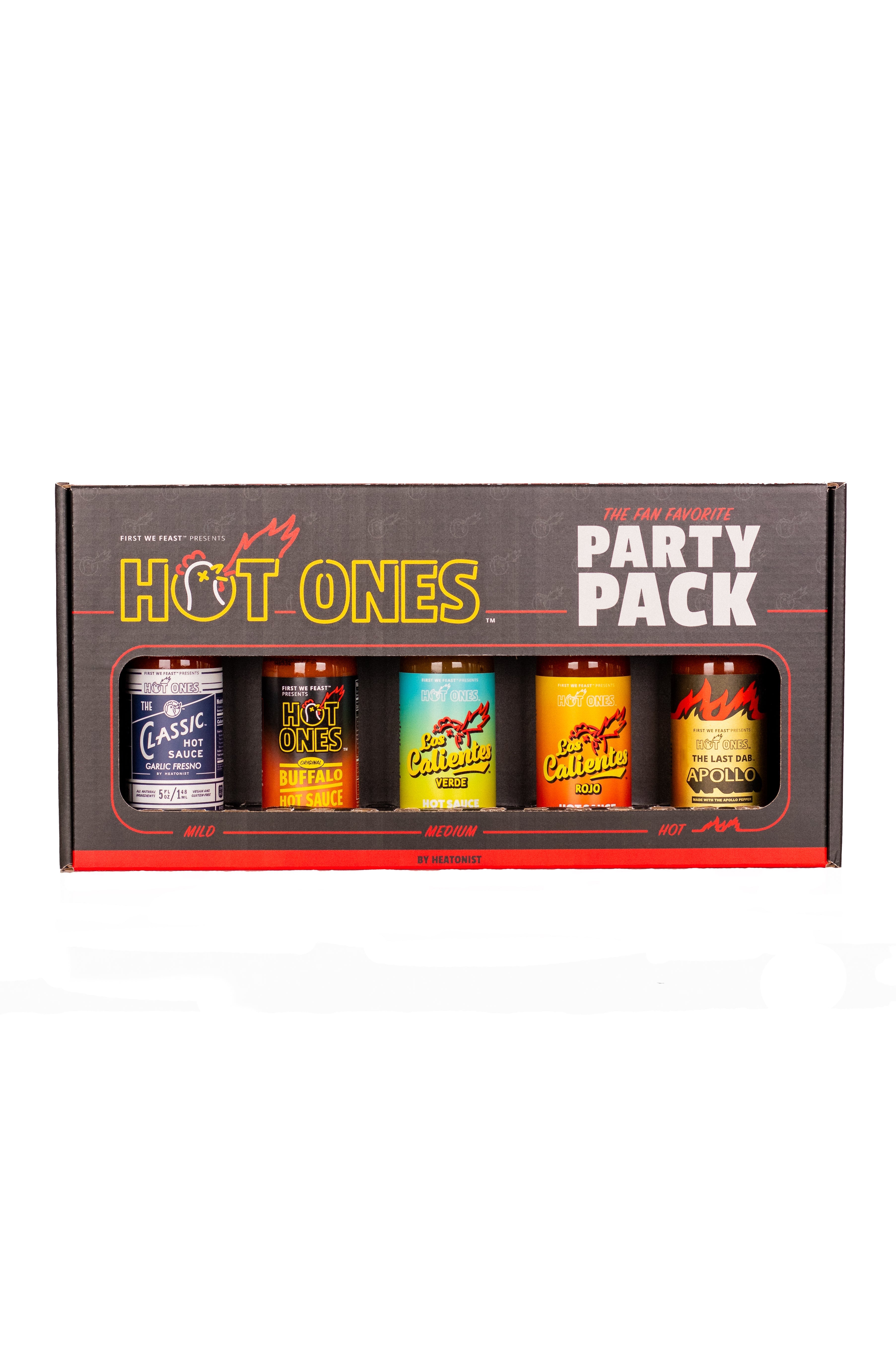 Fan Favorite Party Pack | Hot Ones Hot Sauce N7