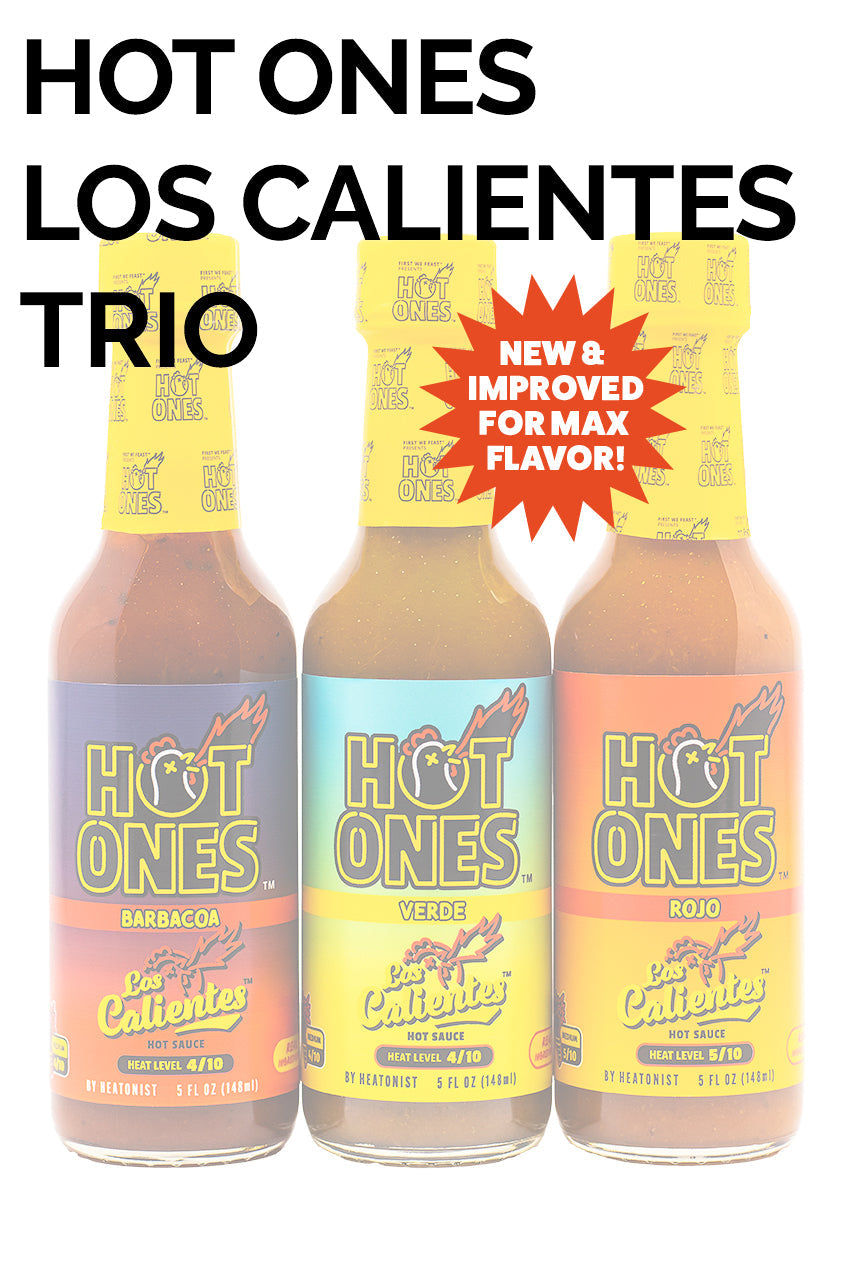 Los Calientes Trio Pack | Hot Ones Hot Sauce P5