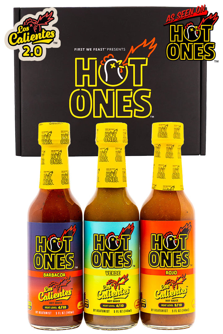 Los Calientes Trio Pack | Hot Ones Hot Sauce L2