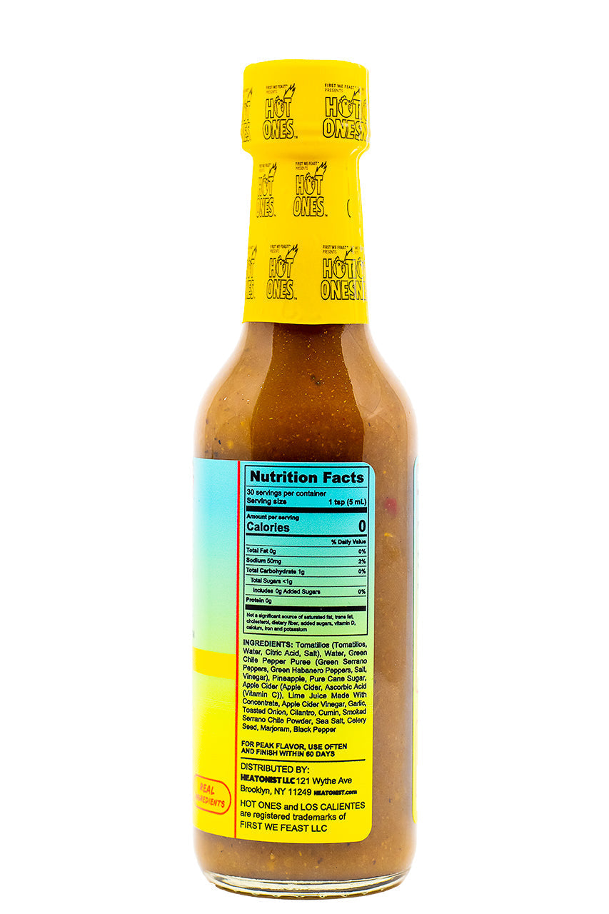 Los Calientes Verde | Hot Ones Hot Sauce H6