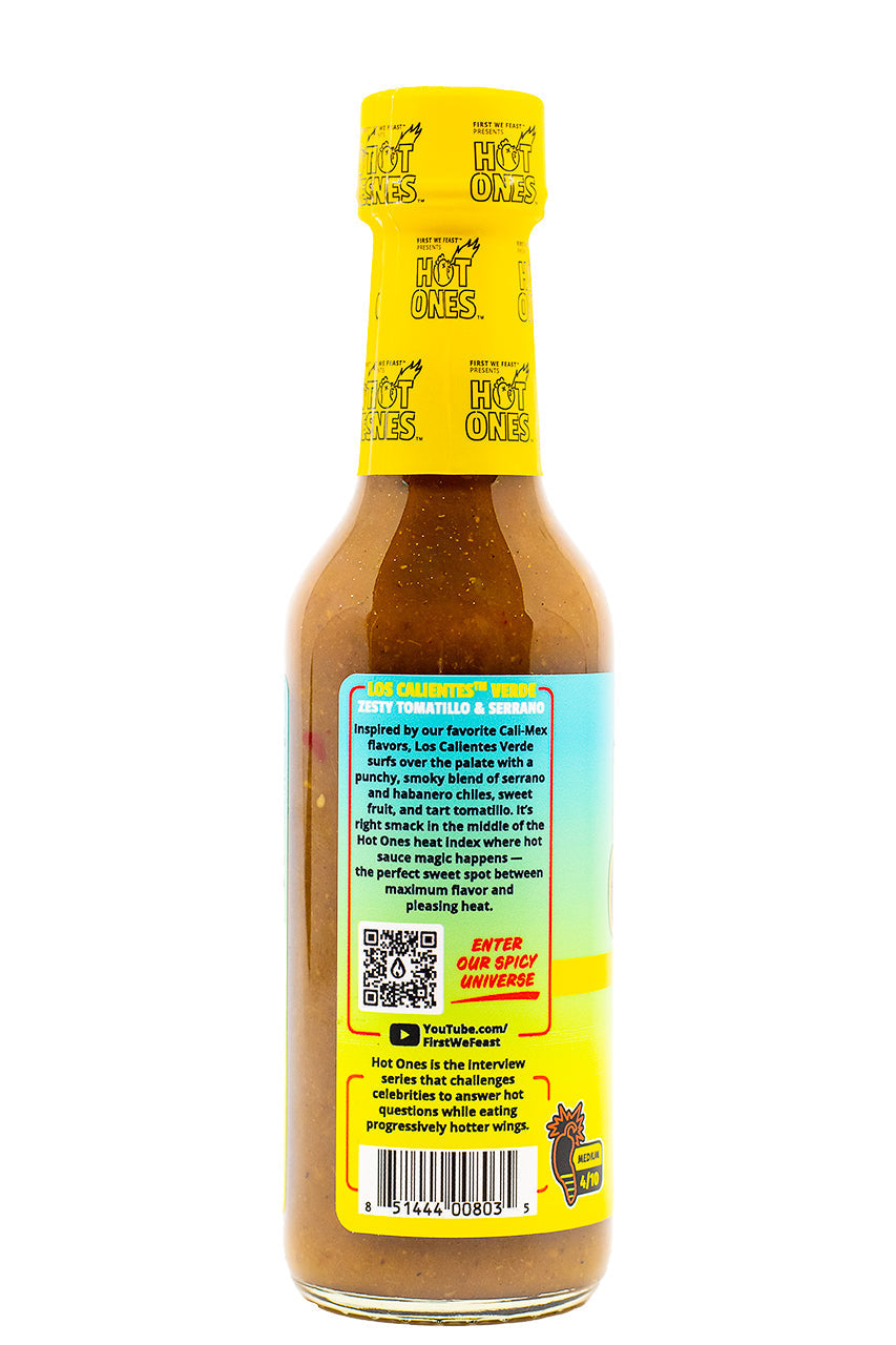 Los Calientes Verde | Hot Ones Hot Sauce Z8