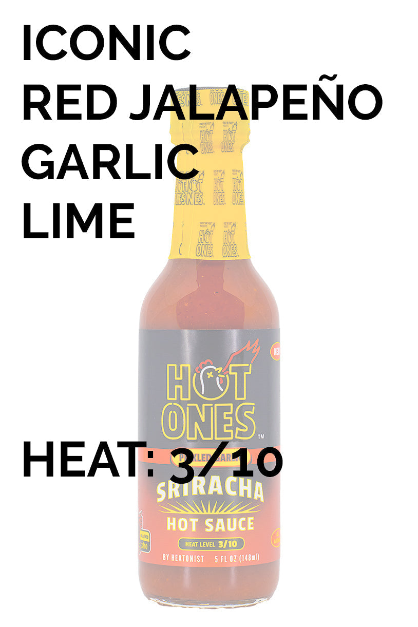Pickled Garlic Sriracha | Hot Ones Hot Sauce K4