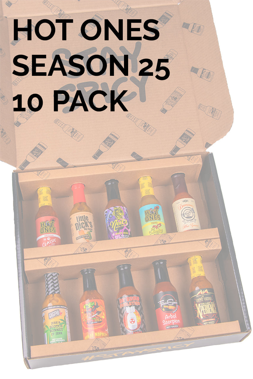 Hot Ones Hot Sauce 10 Pack - Season 25 K7