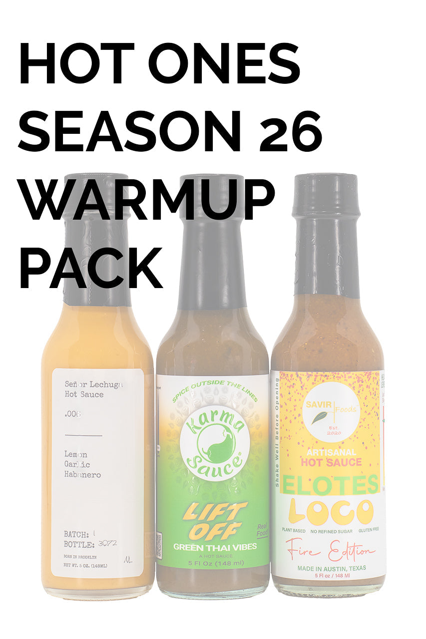 Hot Ones Hot Sauce Warmup Pack - Season 26 S7