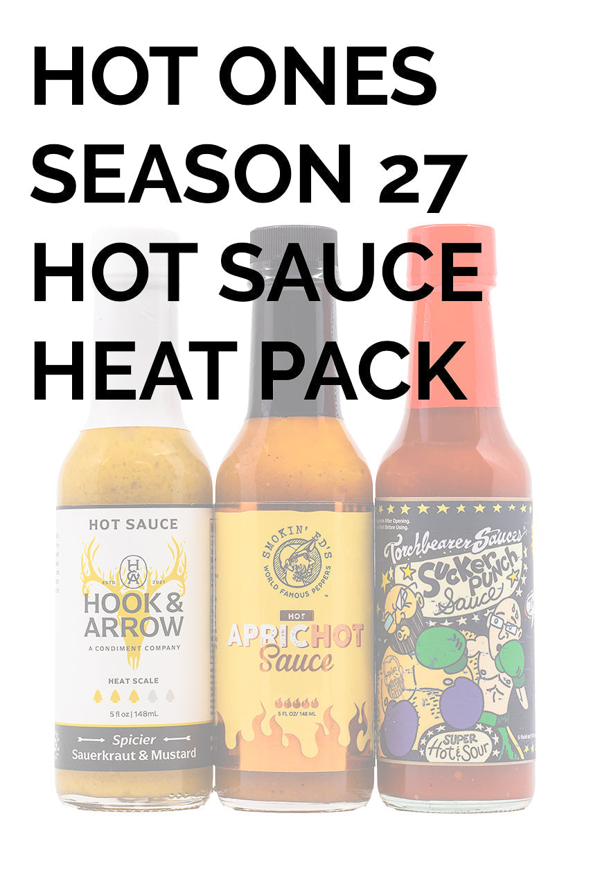 Hot Ones Hot Sauce Heat Pack - Season 27 A9