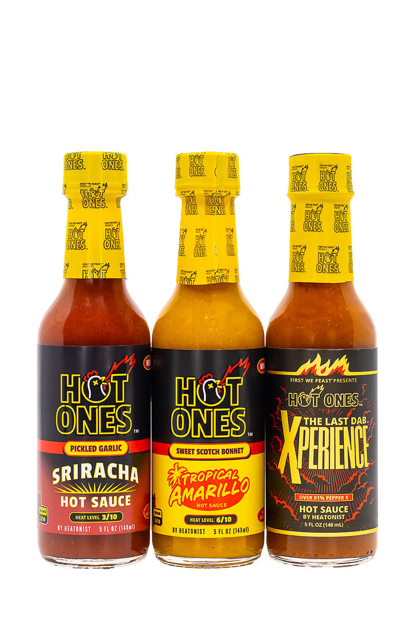 Hot Ones Hot Sauce Trio Pack - Season 27 O9
