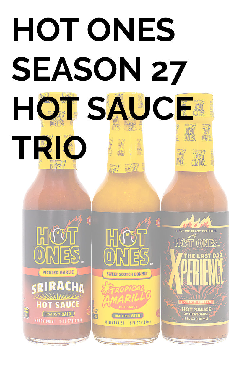 Hot Ones Hot Sauce Trio Pack - Season 27 O9