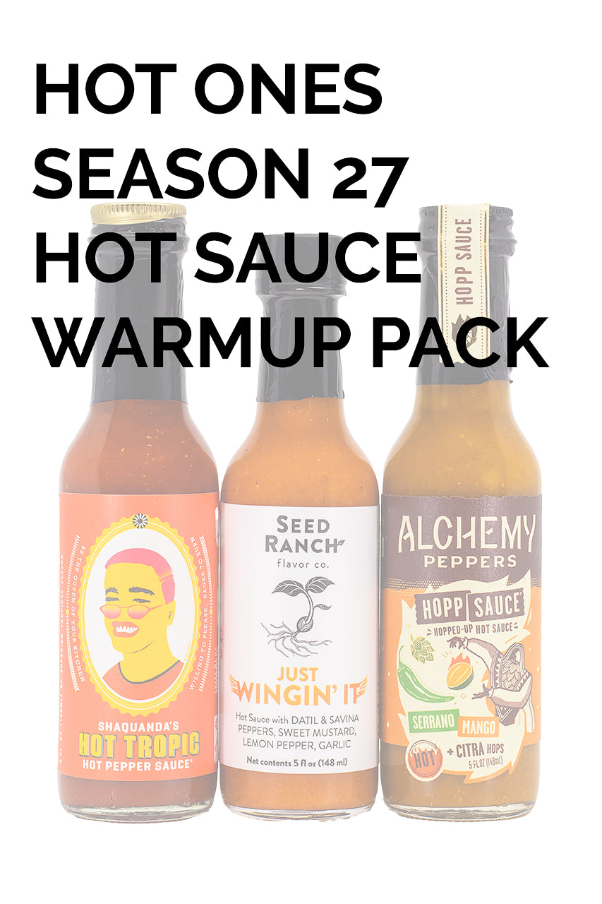 Hot Ones Hot Sauce Warm Up Pack - Season 27 S4