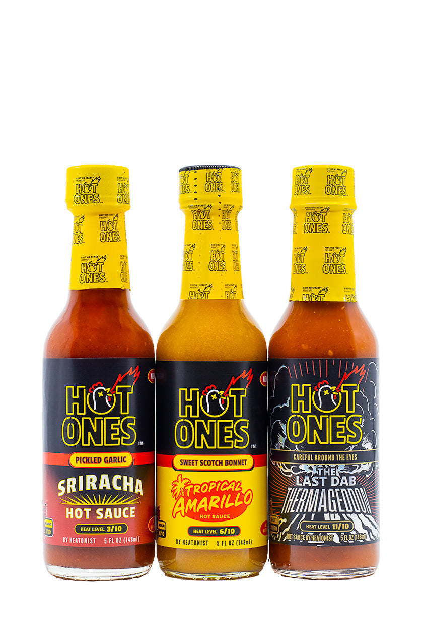 Hot Ones Hot Sauce Trio Pack - Season 29 S7