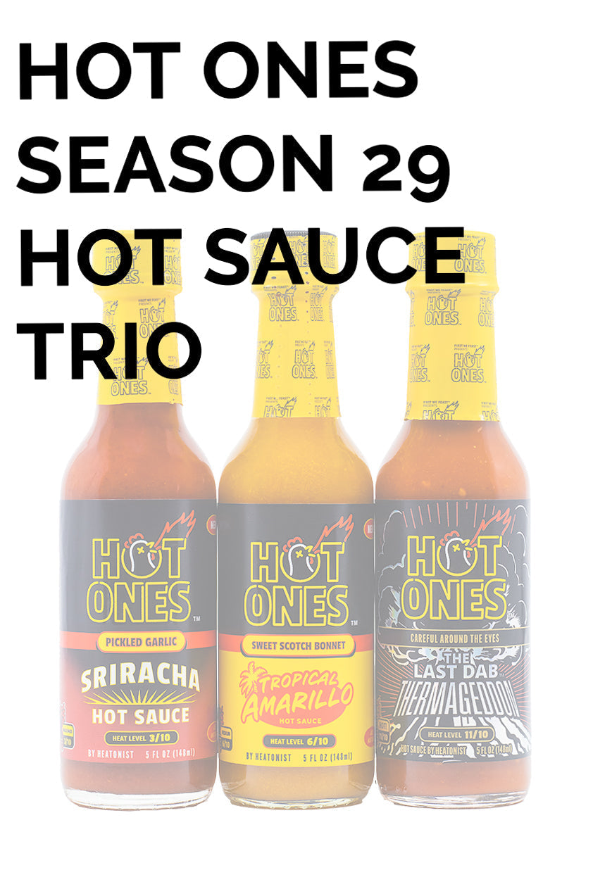 Hot Ones Hot Sauce Trio Pack - Season 29 S7