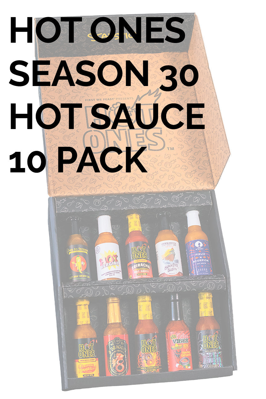 Hot Ones Hot Sauce 10 Pack - Season 30 U6