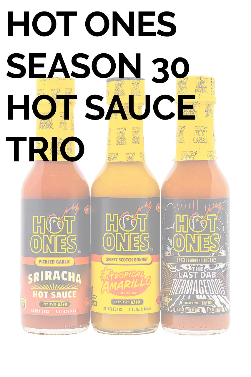Hot Ones Hot Sauce Trio Pack - Season 30 P3