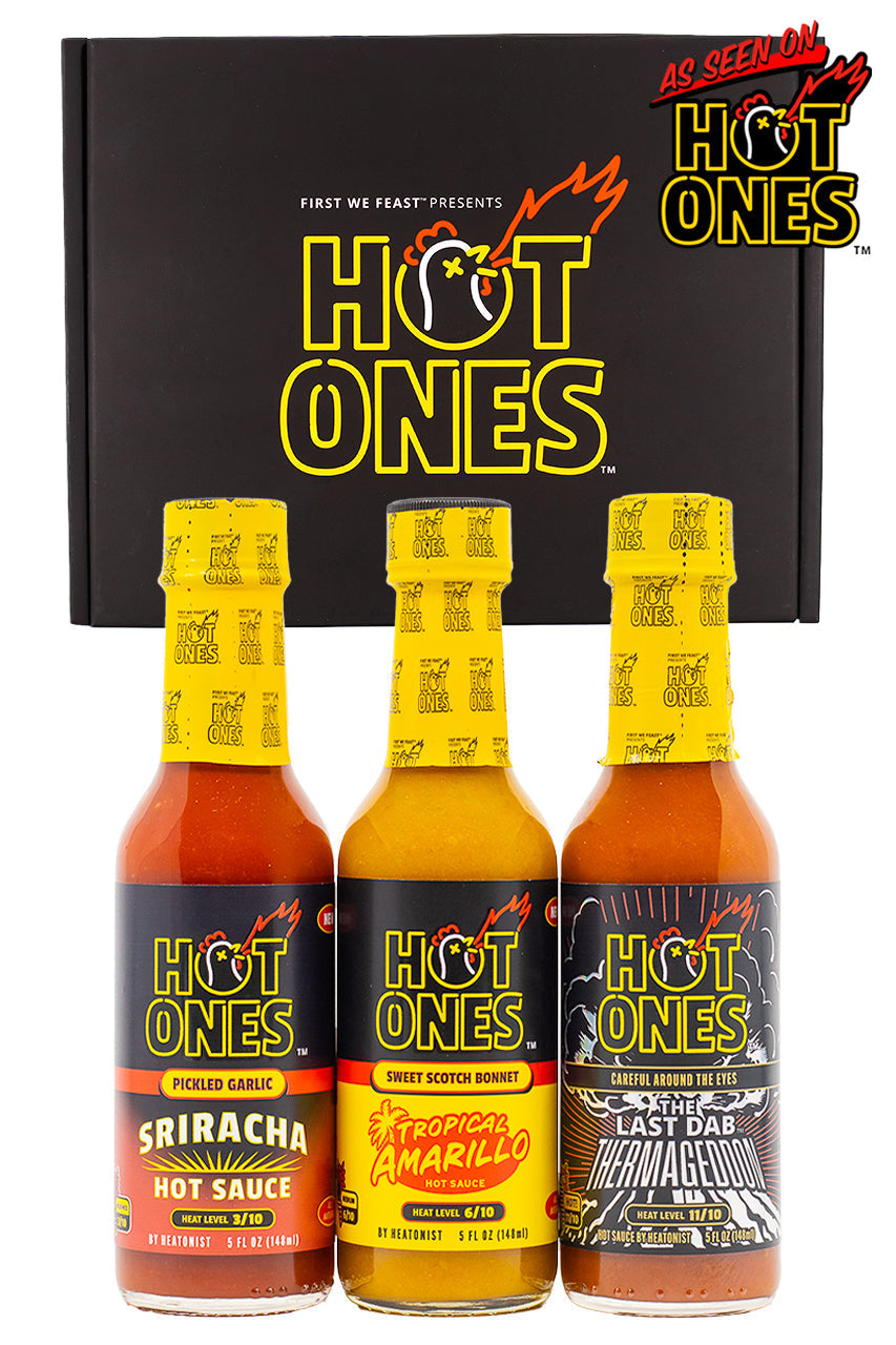 Hot Ones Hot Sauce Trio Pack - Season 30 P3