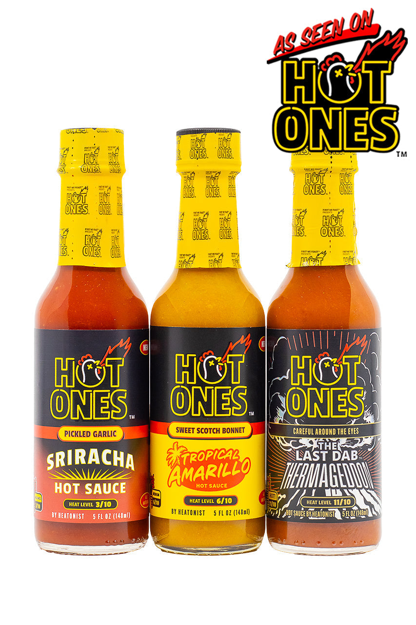 Hot Ones Hot Sauce Trio Pack - Season 30 P3