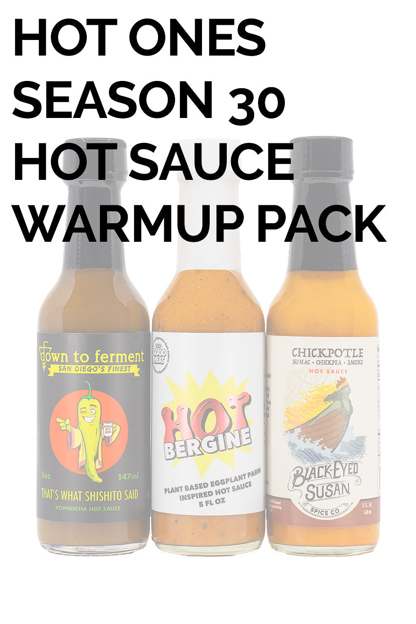 Hot Ones Hot Sauce Warm Up Pack - Season 30 J5