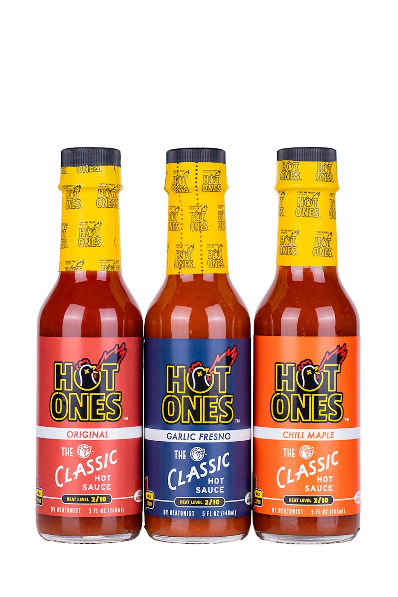 Hot Ones The Classic Trio | Hot Ones Hot Sauce A0