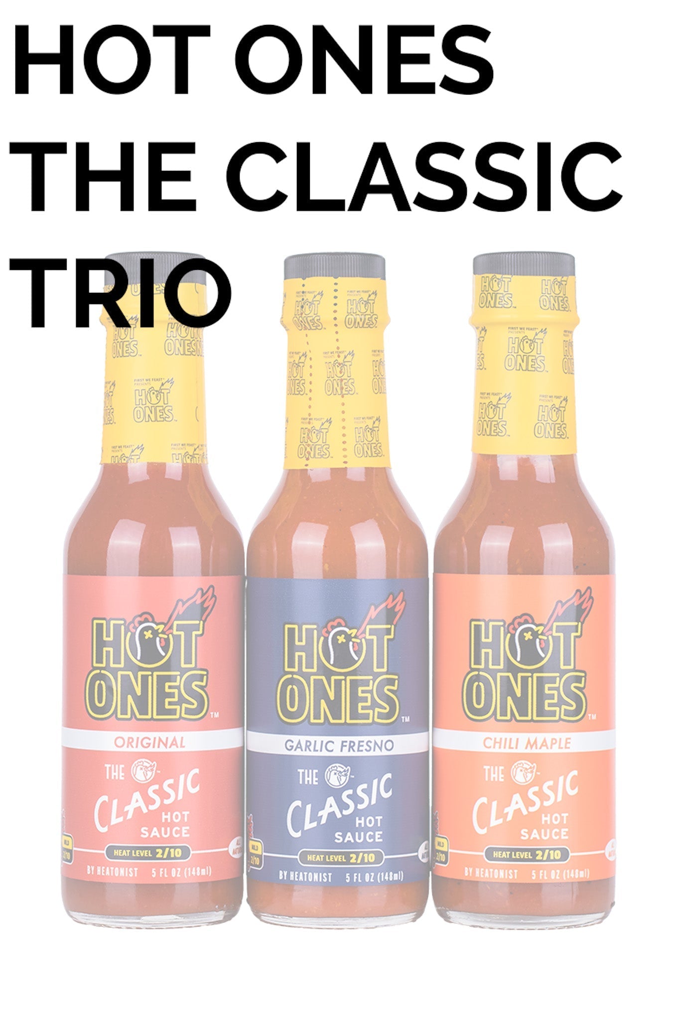 Hot Ones The Classic Trio | Hot Ones Hot Sauce R6