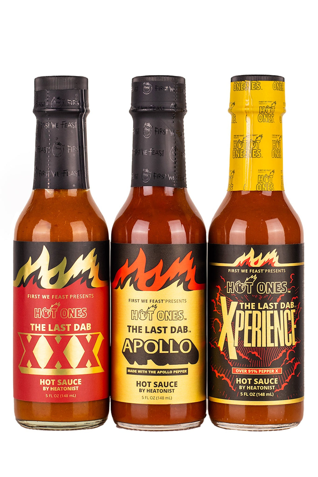 The Last Dab Trio Pack | Hot Ones Hot Sauce F6