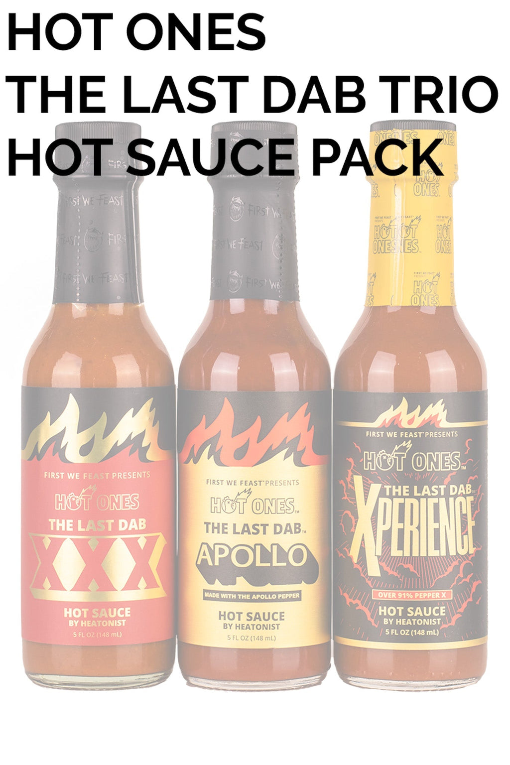 The Last Dab Trio Pack | Hot Ones Hot Sauce F6