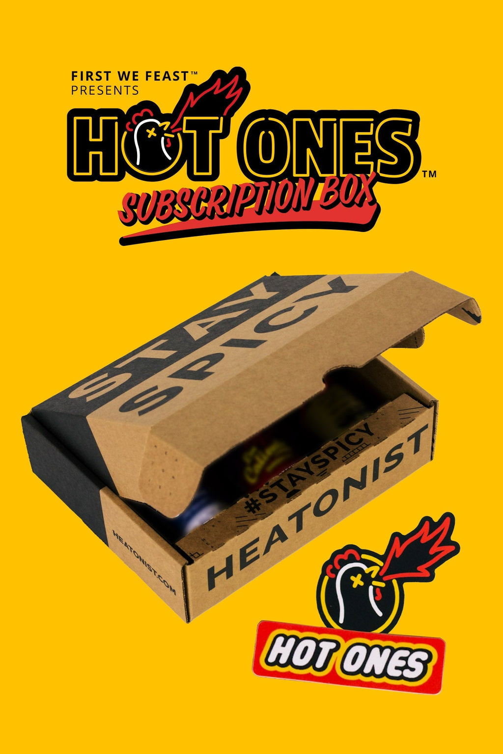 Monthly Hot Ones Box P0