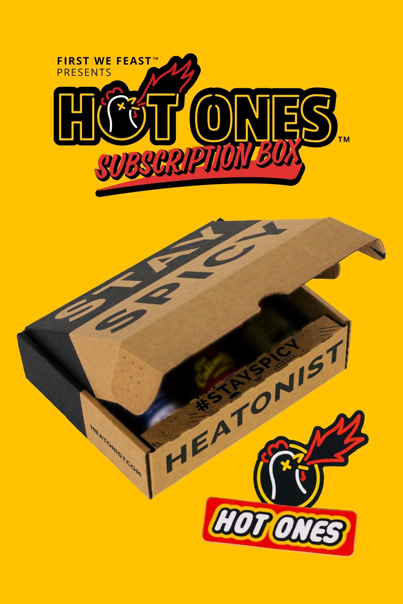 Monthly Hot Ones Box P0