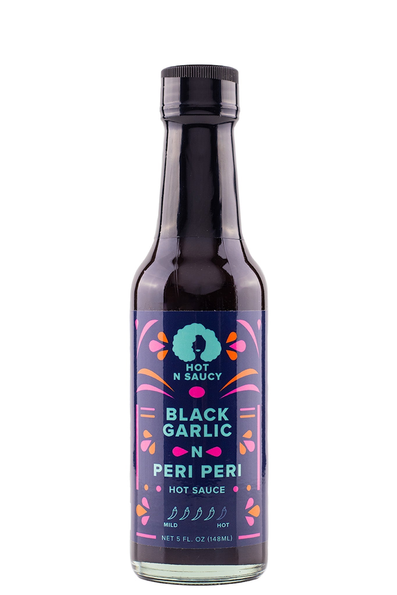 Black Garlic n Peri Peri Hot Sauce | Hot N Saucy M7